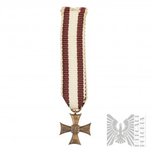 PSZnZ Miniatura kříže za statečnost - Spink &amp; Son