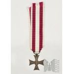 PSZnZ Miniatura kříže za statečnost - Bialkiewicz