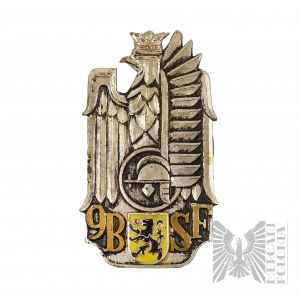 PSZnZ - Odznaka 9 Batalionu Strzelców Flandryjskich 1. Dywizji Pancernej&nbsp;
