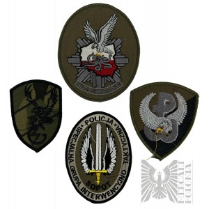 IIIRP - Set of 4 Special Services Patches, JW AGAT