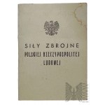 Poľská ľudová republika - preukaz Vzorný vojak, prázdny