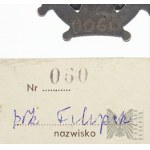 People's Republic of Poland - Set of Badges &amp; Documents after Col.Filipek Commander NJW