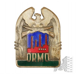 PRL Large ORMO Militia Badge