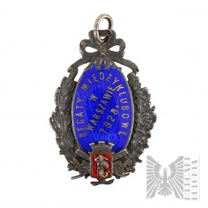 Symbol medziklubovej regaty IIRP vo Varšave 1928 - Varšavský veslársky klub