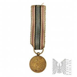 Miniatura medaile IIRP za polsko-bolševickou válku