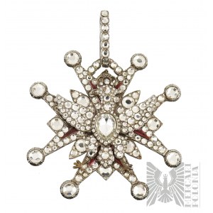 Krzyża Orderu Orła Białego Replika Garnituru Diamentowego Augusta II