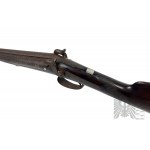 Kovářská pistole z mahagonu z 18./19. století