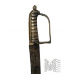 Francúzsky napoleonský sekáč/polovičný meč M1767