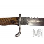 1WW - pruský/německý bajonet S98/05, tzv. List s pilovým zubem