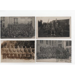 1WW - Sada 7 nemeckých pohľadníc