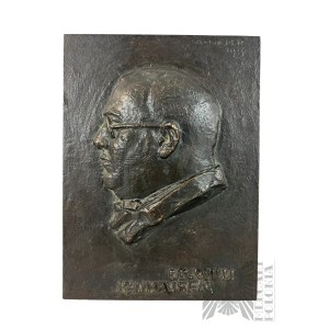 III Rzesza - Płaskorzeźba żeliwna Dr. Willi Kauhausen