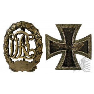 2WW - German Iron Cross 1st Class &amp; DRL.