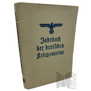 2WW - kniha nemeckého námorníctva Jahrbuch der deutschen Kriegsmarine, OKK, 1939