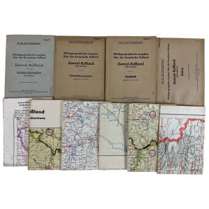 2WW German Books Militargeograpische Angaben über das Europäische Russland