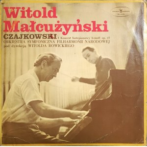 Tschaikowsky-Klavierkonzert Nr. 1 in b-Moll, Op. 23, gespielt von Witold Małcużyński, dirigiert von Witold Lutosławski (Vinyl)