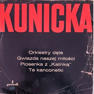 Halina Kunicka, Kunicka, Vinyl