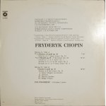 Fryderyk Chopin, gespielt von Ivo Pogorelić, Aufnahmen vom Fryderyk-Chopin-Wettbewerb, Vinyl