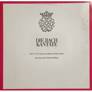 Johann Sebastian Bach, Kantate BWV 76, unter der Leitung von Helmuth Riling, Vinyl