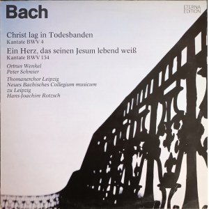 Johann Sebastian Bach, Kantaten BWV 4, BWV 134, Vinyl