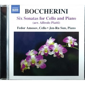 Luigi Boccherini, Sechs Sonaten für Cello und Klavier, CD