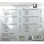 Johann Sebastian Bach, Cello-Suiten, gespielt von Jaap ter Linden, 2 CDs