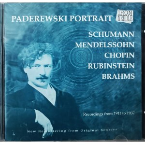 Robert Schumann, Felix Mendelssohn-Bartholdy, Frederic Chopin, Anton Rubinstein, gespielt von Ignacy Jan Paderewski, CD