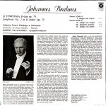 Johannes Brahms, Sinfonie Nr. 2 in D-Dur, op. 73, Vinyl