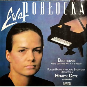 Ludwig van Beethoven, Klavierkonzert Nr. 1 in C-Dur, gespielt von Ewa Pobłocka, Vinyl