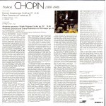 Fryderyk Chopin, Koncert fortepianowy f-moll, Andante spianato i Wielki Polonez Es-dur, wyk. Marek Drewnowski, winyl