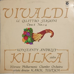 Antonio Vivaldi, Vier Jahreszeiten, aufgeführt von Konstanty Andrzej Kulka, unter der Leitung von Karol Teutsch, Vinyl