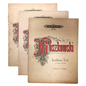 Maurycy Moszkowski, tri notové knihy pre klavír, Peters Publishing House