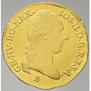 Habsburci - Josef II., 1 dukát 1786 B