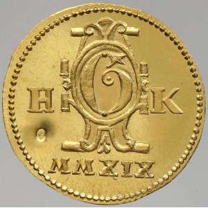 Medaile - numismatické, ostatní, Peníz k výletu královéhradeckých numismatiků do Znojma 2019