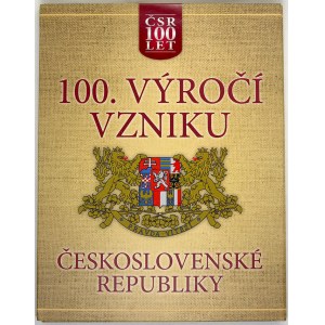 Medaile - ČR, Sada medailí k 100. výročí vzniku Československé republiky b.l.
