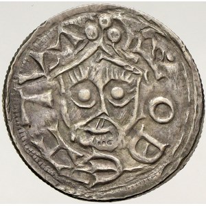 Soběslav Slavníkovec (985 - 995), Denár, minc. Libice. REPLIKA