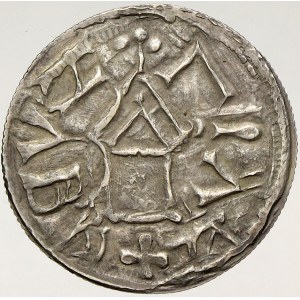 Soběslav Slavníkovec (985 - 995), Denár, minc. Libice. REPLIKA