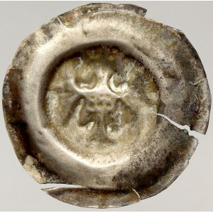Václav II. (1278 - 1305), Brakteát ø 27 mm