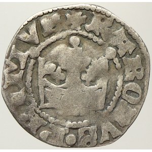 Karel IV. (1348 - 1378), Pražský groš okrájený na 1/2 groš