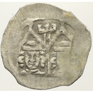 Falc -Horní Falc. Ruprecht I. 1350-1390 a Rupert II. 1353-1390, fenik řezenského rázu z let 1366-74