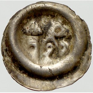 Přemysl II. (1253 - 1278), Brakteát ø 16 mm