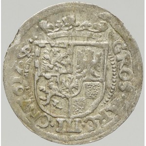 Krnov, Jan Jiří (1608-1621). 3 krejcar 1617 Krnov-CP Kašpar Hennemann