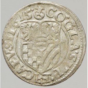 Münsterberg - Olešnice, Karel II. (1587-1617). 3 krejcar 1615 Olešnice-Hans Tauchmann