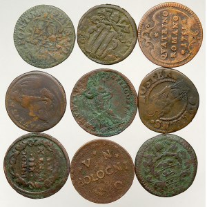 Vatikán, církevní stát, Konvolut mincí 18. století