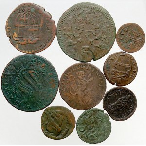 Vatikán, církevní stát, Konvolut mincí 18. století
