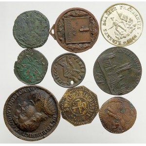 Vatikán, církevní stát, Konvolut mincí a medailí z 18. a 19. století
