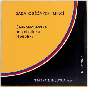 Sady mincí ČSSR - ČSFR - ČR, Sada oběžných mincí 1987