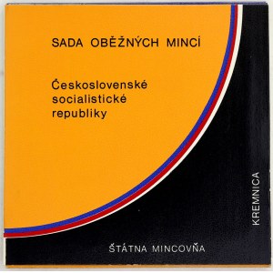 Sady mincí ČSSR - ČSFR - ČR, Sada oběžných mincí 1989