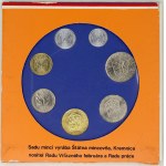 Sady mincí ČSSR - ČSFR - ČR, Sada oběžných mincí 1989