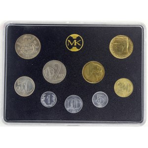 Sady mincí ČSSR - ČSFR - ČR, Sada oběžných mincí 1991