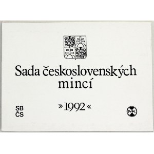 Sady mincí ČSSR - ČSFR - ČR, Sada oběžných mincí 1992